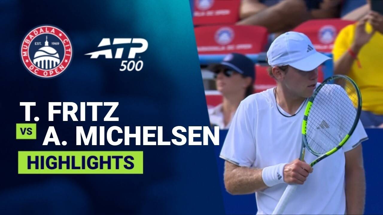 Taylor Fritz vs Alex Michelsen - Quarterfinal | ATP 500: Mubadala Citi DC Open 2026
