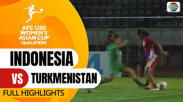 Indonesia VS Tukmenistan - Full Highlights | AFC U20 Women’s Asian Cup Qualifiers