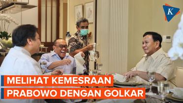 Prabowo Kian "Mesra" dengan Golkar, Temui Airlangga, Aburizal hingga Jusuf Kalla