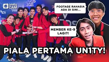 Detik-Detik UN1TY Bawa Piala di SCTV Awards 2021 #UN1TYCam