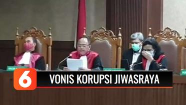 4 Terdakwa Kasus Korupsi Jiwasraya Divonis Penjara Seumur Hidup