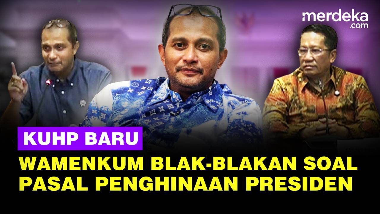 Jawaban Wamenkum Blak-blakan Soal Pasal Penghinaan Presiden & Lembaga Negara di KUHP Baru - merdeka