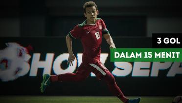 Timnas Indonesia U-19 cetak 3 Gol dalam 15 menit