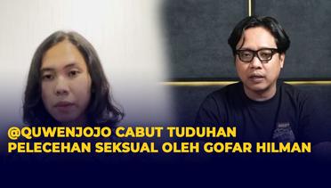 Quweenjojo Cabut Tuduhan Pelecehan Seksual Gofar Hilman