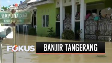 Meski Air Telah Surut, Korban Banjir di Tangerang Belum Mau Kembali ke Rumah