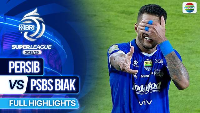 Persib Bandung VS PSBS Biak - Full Highlights | BRI Super League 2025/26
