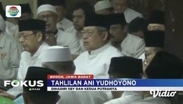 SBY Gelar Tahlilan 3 Hari Wafatnya Ani Yudhoyono - Fokus Pagi