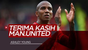 Ashley Young Tulis Pesan Mengharukan Usai Tinggalkan Manchester United