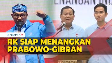 Pidato Ridwan Kamil, Siap Tempur Menangkan Prabowo-Gibran di Jabar