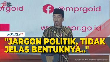 [FULL] Sambutan Presiden Jokowi di Peringatan Hari Konstitusi Nasional, HUT ke-78 MPR RI