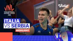Match Highlights | Italia vs Serbia | Men's Volleyball Nations League 2022