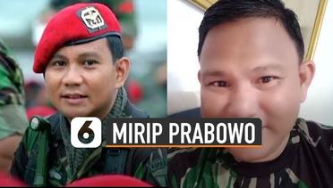 Viral Pria Mirip Prabowo Subianto Saat Masih Muda