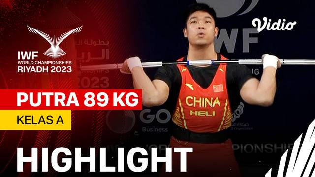 Highlights | Putra 89 kg - Kelas A | IWF World Championships 2023