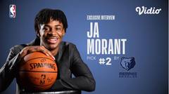 Wawancara Eksklusif Ja Morant #2 Ruki pilihan Memphis Grizzlies pada NBA Draft 2019