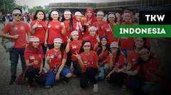 TKW Indonesia Ramaikan Laga Timnas Indonesia U-22 Vs Kamboja