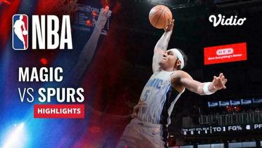 Orlando Magic vs San Antonio Spurs - Highlights | NBA Regular Season 2023/24