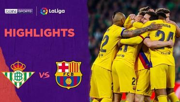 Match Highlight | Real Betis 2 vs 3 Barcelona | LaLiga Santander 2020