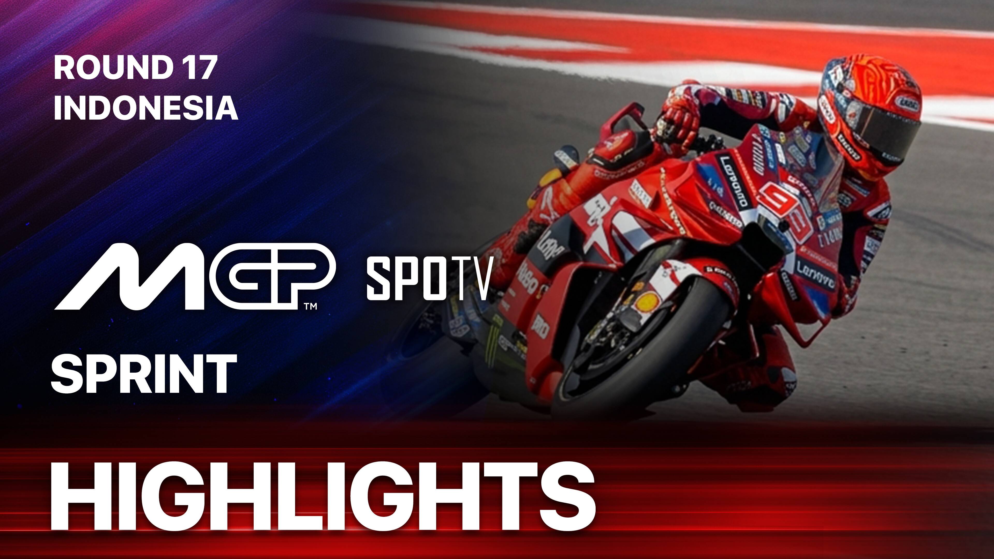 MotoGP Tissot SPRINT: PERTAMINA Grand Prix of Indonesia - MotoGP 2026 Round 17