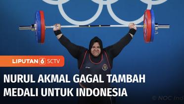 Berada di Posisi 12, Nurul Akmal Gagal Sumbang Medali Olimpiade untuk Indonesia | Liputan 6