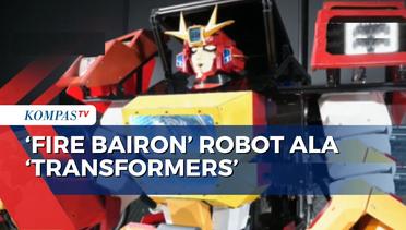 Canggih! Begini Penampakan 'Fire Bairon' Robot Ala 'Transformers'