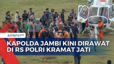 Kapolda Jambi Dirujuk ke Rumah Sakit Polri Kramat Jati Jakarta dengan Didampingi Keluarga