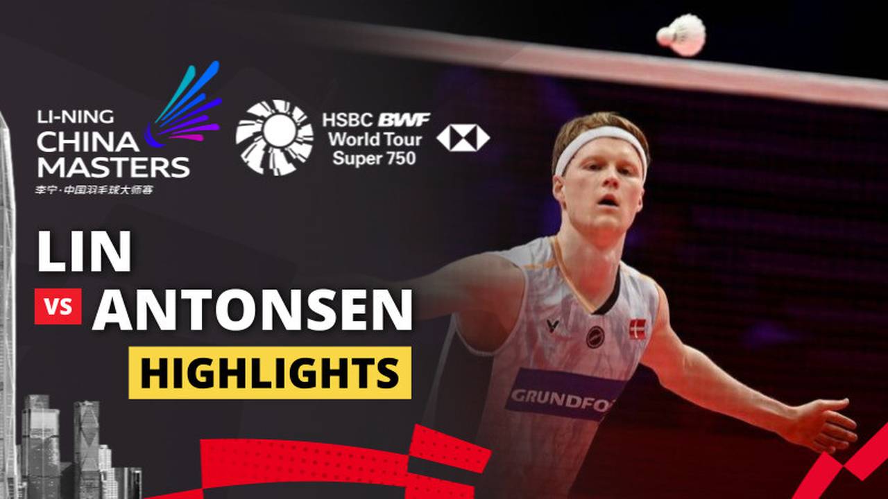 Lin Chun Yi Tpe Vs Anders Antonsen Den Highlight Li Ning China