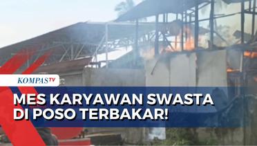 Mes 2 Lantai Karyawan Swasta di Poso Sulteng Terbakar! Apa Penyebabnya?