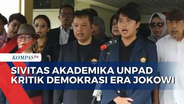 Sivitas Akademika Unpad Kritik Demokrasi Era Presiden Jokowi
