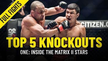Top 5 KOs From ONE: INSIDE THE MATRIX II Stars