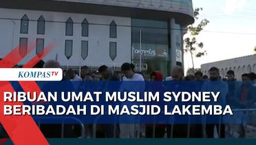 Warga Muslim di Sydney Rela Salat Id sampai ke Jalan Raya