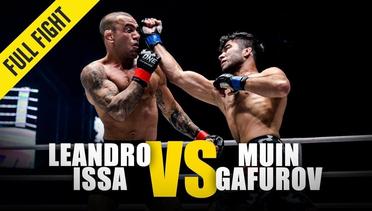 Leandro Issa vs. Muin Gafurov - ONE Full Fight - October 2018