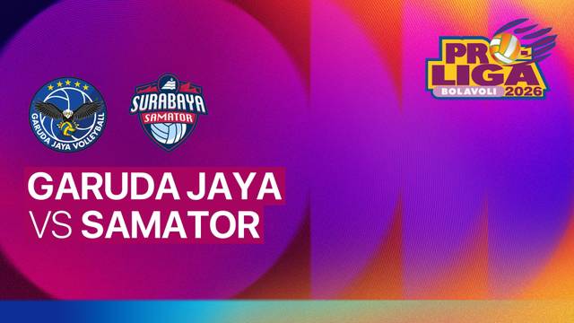 Putra: Jakarta Garuda Jaya vs Surabaya Samator - Proliga