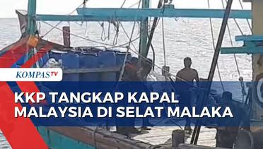 KKP Tangkap Kapal Pencuri Ikan Berbendera Malaysia di Selat Malaka