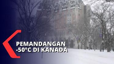 Suhu Musim Dingin Mencapai Minus 50 Derajat Celsius, Pemerintah Kanada Umumkan Darurat Cuaca Ekstrem