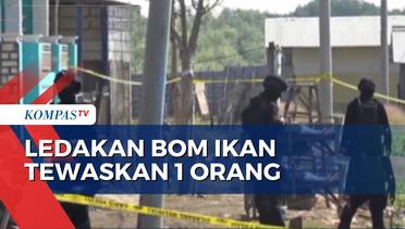 Polisi Olah TKP Ledakan Bom Ikan yang Tewaskan 1 Orang di Pasuruan