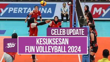 Moji & SCTV Sukses Tayangkan Laga Persahabatan Fun Volleyball 2024