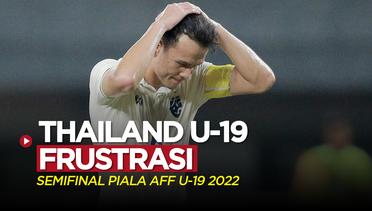 Frustrasinya Thailand Tak Bisa Bobol Gawang Laos pada Semifinal Piala AFF U-19 2022