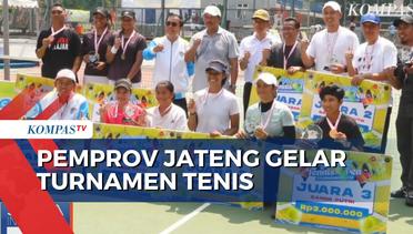 Jaring Bibit Atlet, Pemprov Jateng Gelar Jateng Tennis Open Tournament 2024 di Semarang