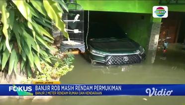 Banjir Rob Masih Rendam Permukiman Warga