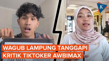 Respons Wagub Lampung soal Video Kritik Tiktoker Awbimax