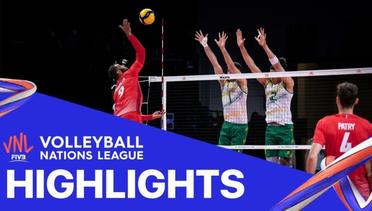 Match Highlight | VNL MEN'S - Australia 1 vs 3 France | Volleyball Nations League 2021