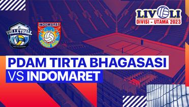 Putra: PDAM Tirta Bhagasasi Bekasi vs Indomaret - Full Match | Livoli Divisi Utama 2023