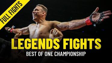 ONE Championship's Top 5 Legends Fights