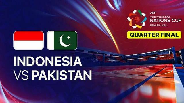 Quarter Final 2: Indonesia vs Pakistan - Full Match | AVC Men's Volleyball Nations Cup 2025