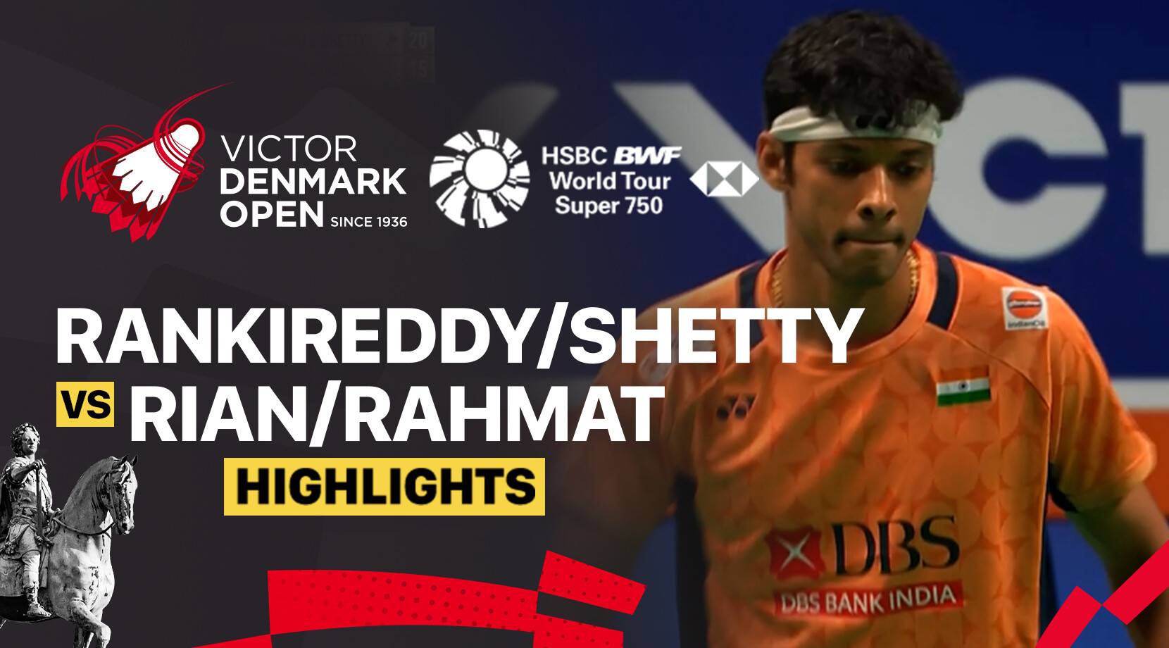 Satwiksairaj Rankireddy/Chirag Shetty (IND) vs Muhammad Rian Ardianto/Rahmat Hidayat (INA) - Men's Doubles Quarterfinals | VICTOR Denmark Open 2025