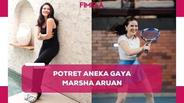 Potret Tranformasi Gaya Marsha Aruan yang Cantik Pakai Outfit Apapun