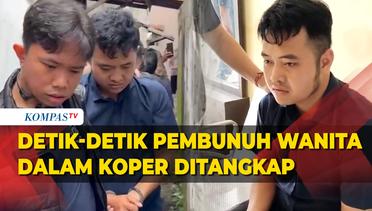 Detik-Detik Polisi Tangkap Pembunuh Wanita Dalam Koper di Palembang