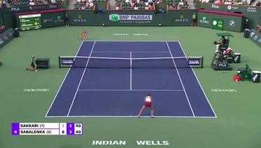 Semifinal: Maria Sakkari vs Aryna Sabalenka - Highlights | WTA BNP Paribas Open 2023