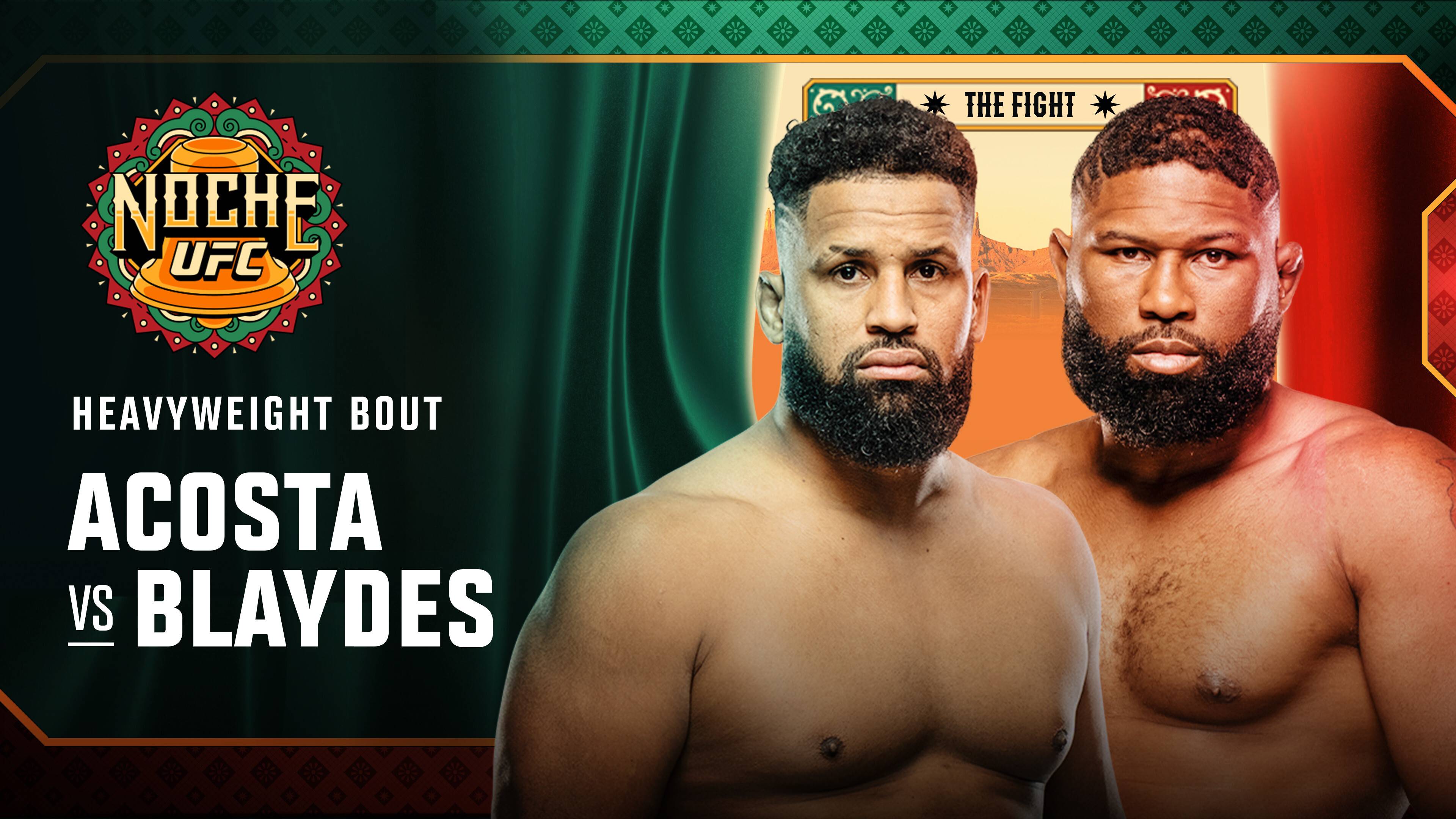 Waldo Cortes Acosta vs Curtis Blaydes - Heavyweight | Noche UFC