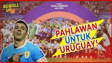Luis Suarez jadi Pahlawan Kemenangan Timnas Uruguay di Copa America 2024